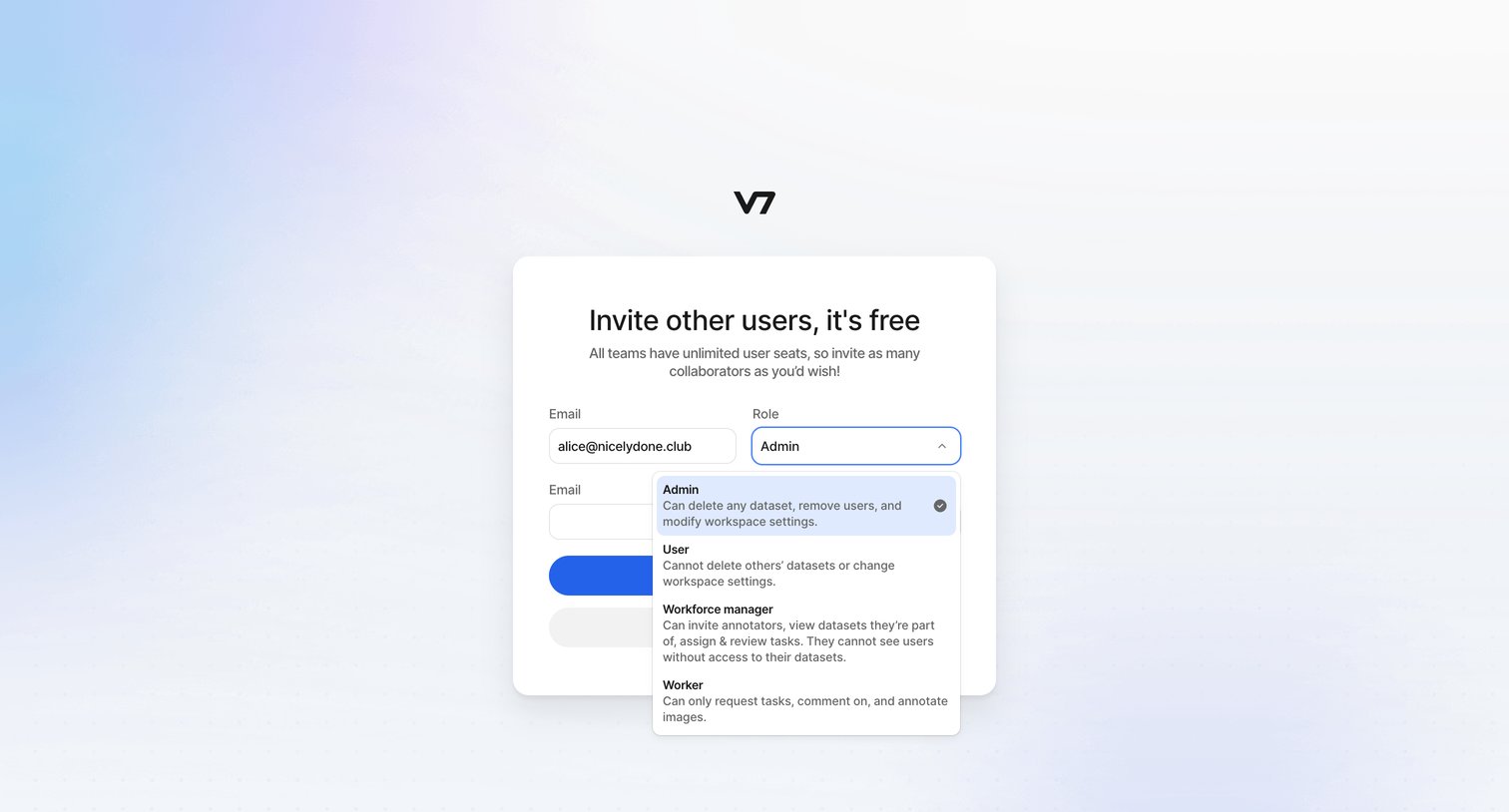V7 - V7 Darwin screen