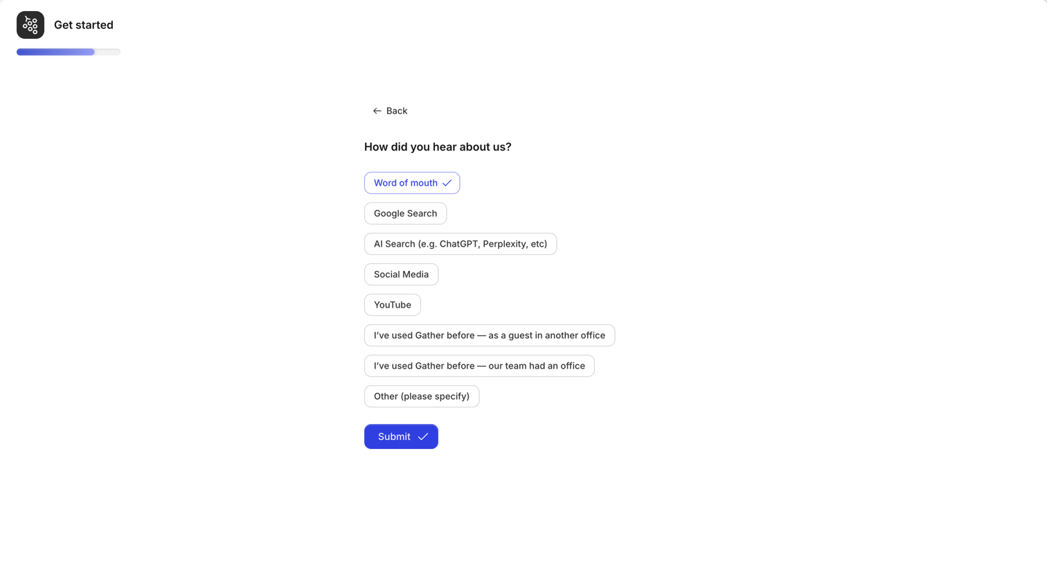 Gather - Office | Gather screen