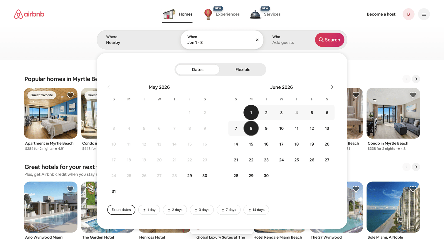 Airbnb - Airbnb | Vacation rentals, cabins, beach houses, & more screen