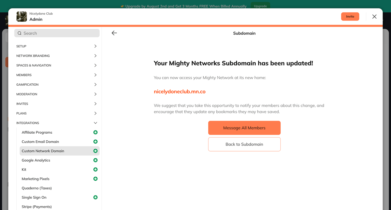 Mighty - New Activity! screen