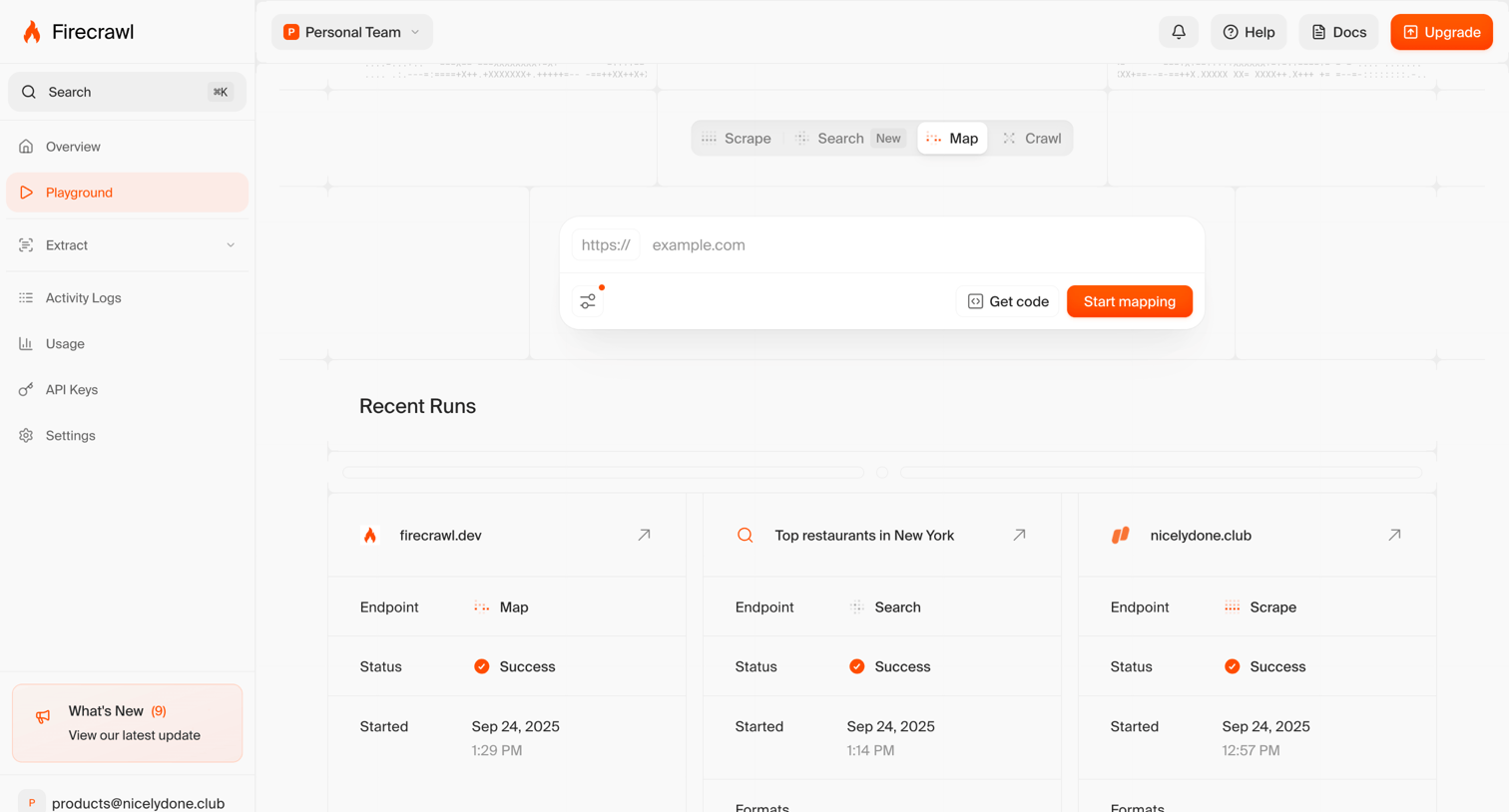 Firecrawl - Firecrawl - The Web Data API for AI screen