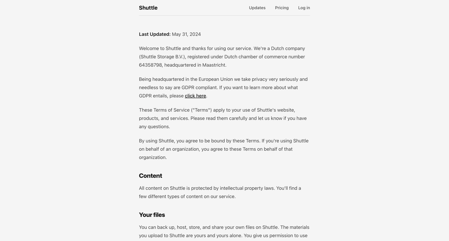 Shuttle - Shuttle – Your files. Your rules. screen
