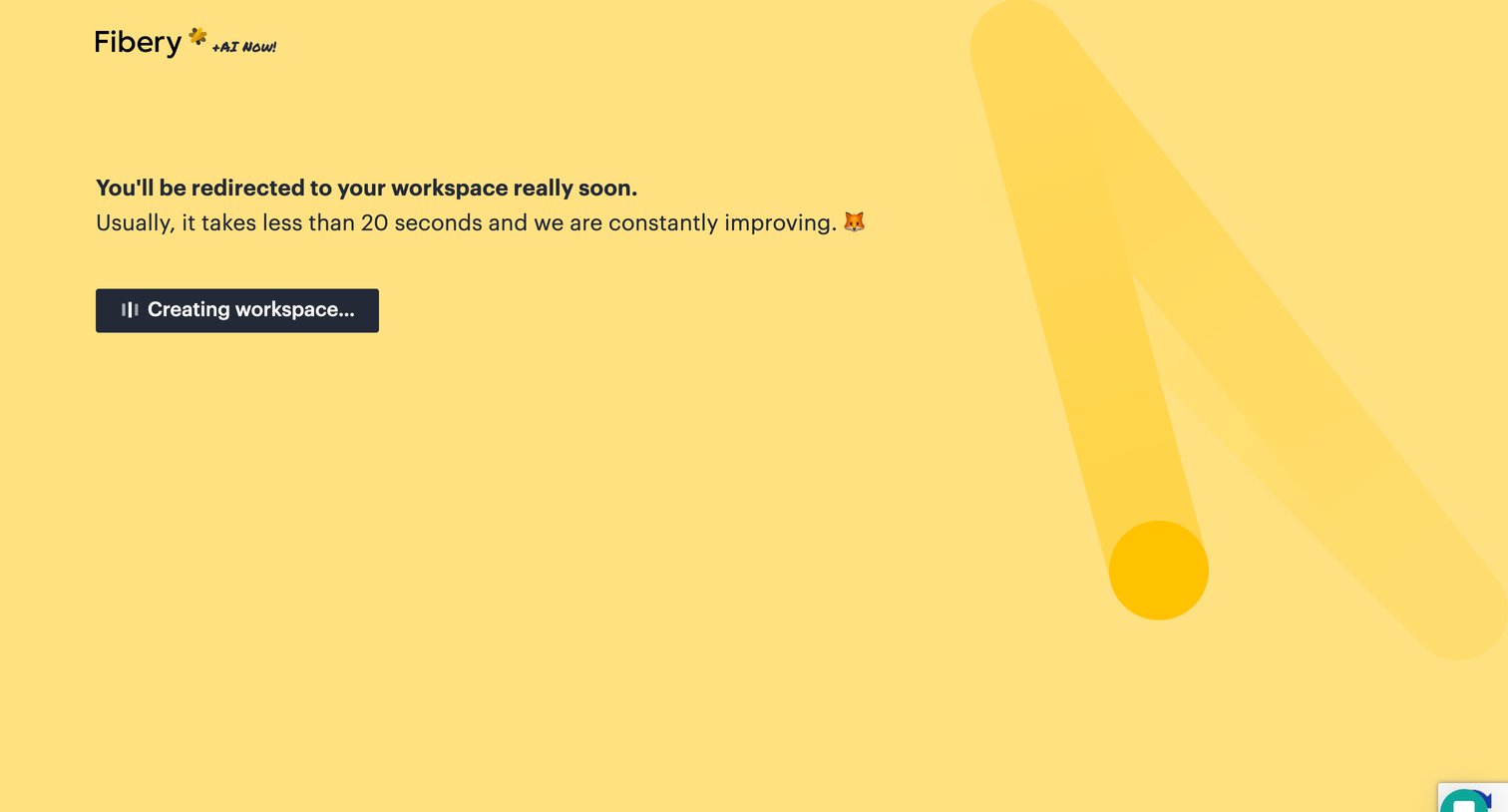 Fibery - Create workspace — Fibery — Fibery screen