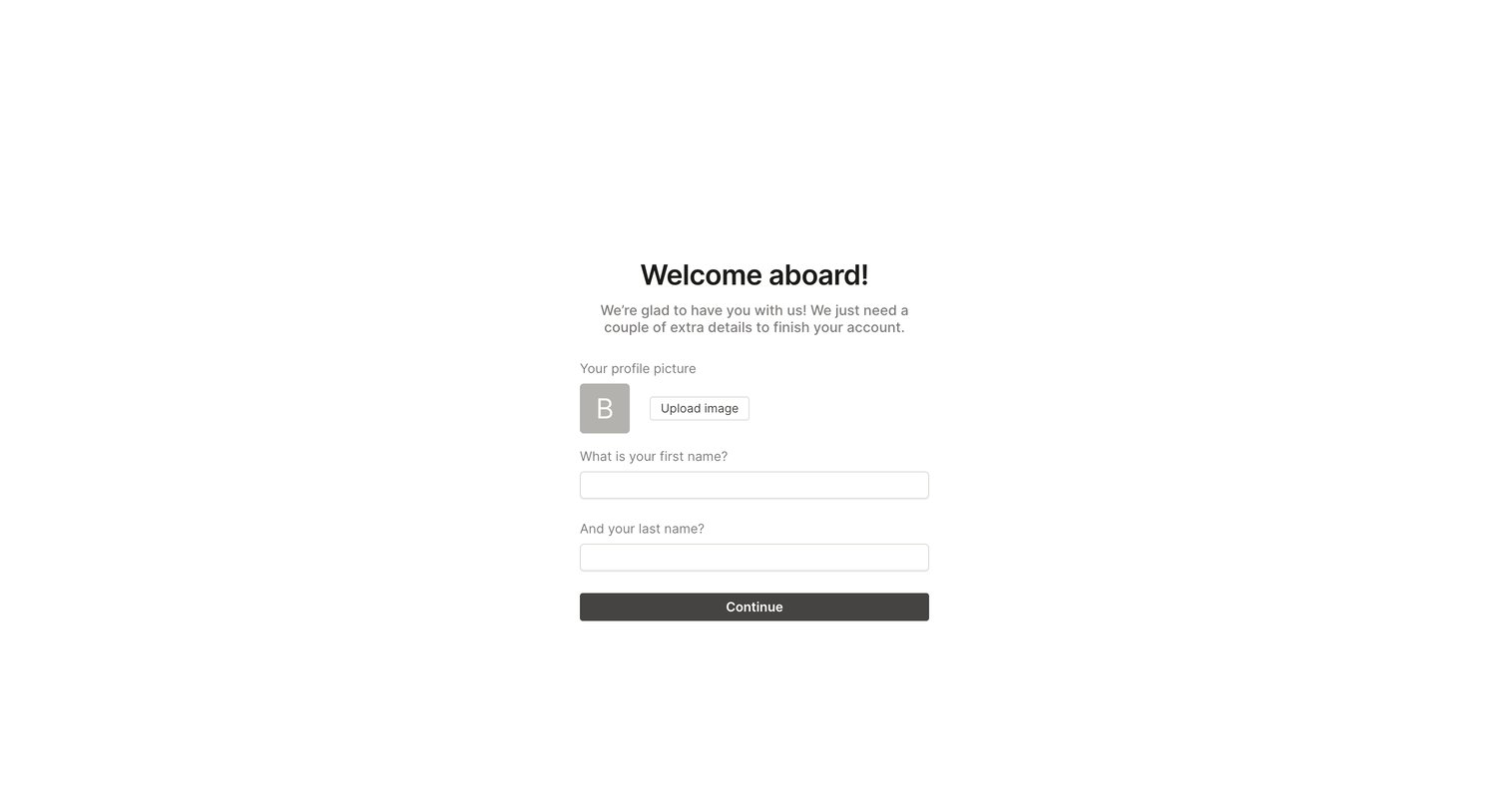 QuestionScout - Onboarding - QuestionScout screen