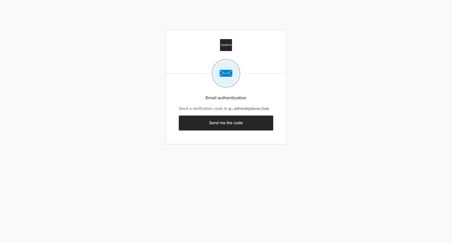 Typeform - Sign In from Typeform