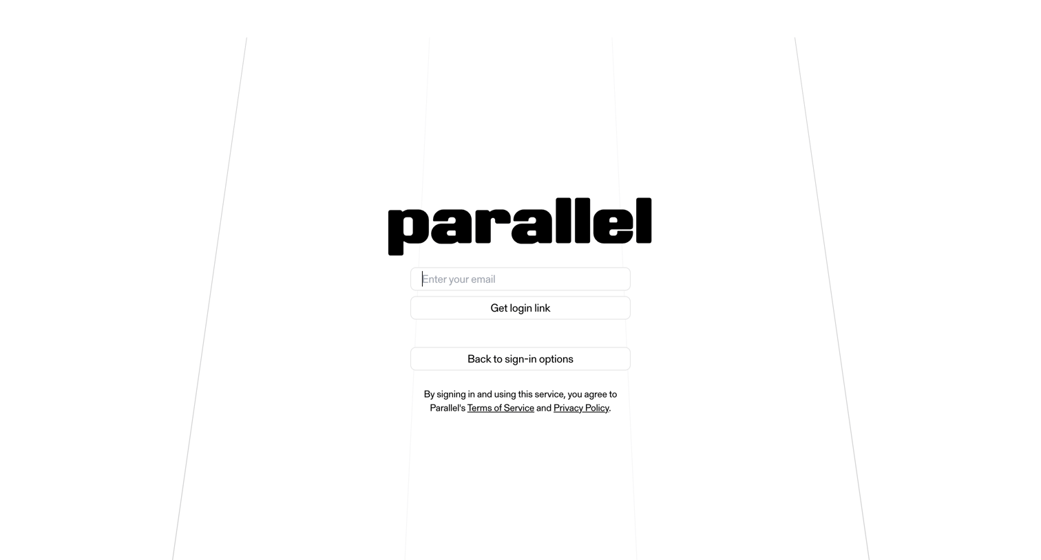 Parallel - Parallel Platform screen