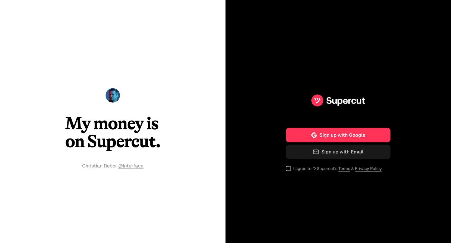 Supercut - M74Y5I6JHTG2Y screen