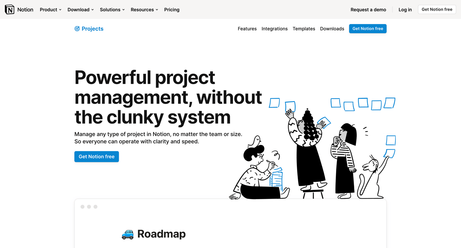 Notion - Notion – Powerful project management, without the clunky system screen