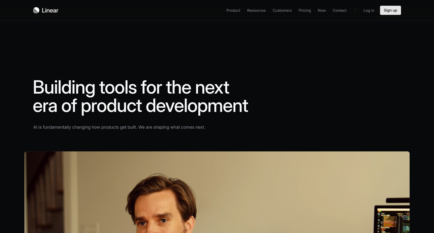 Linear - About – Linear screen