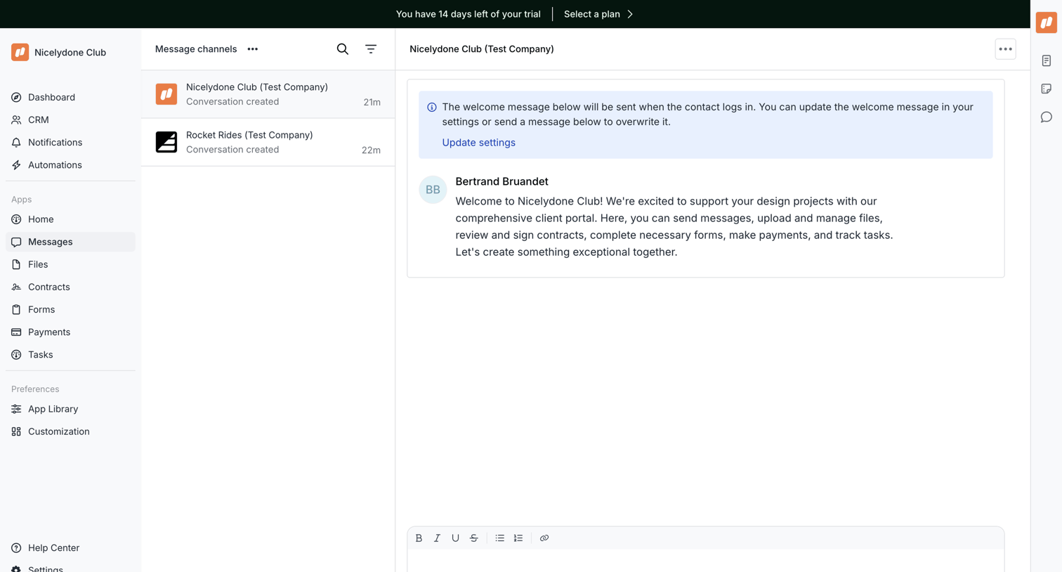 Assembly AI App Builder - Assembly Dashboard – Nicelydone Club screen