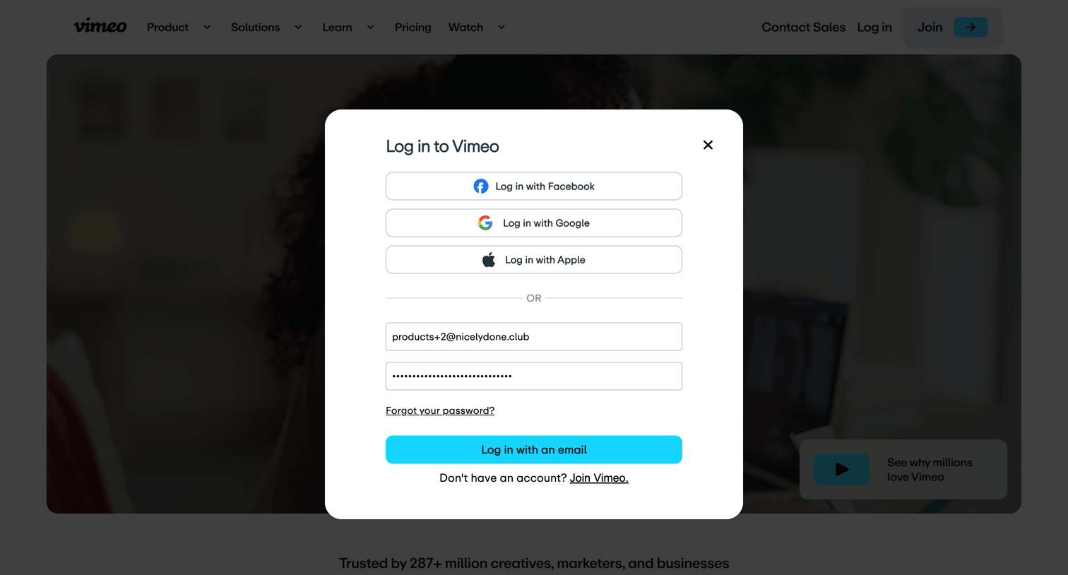 Vimeo - Vimeo AI-Powered Video Platform screen