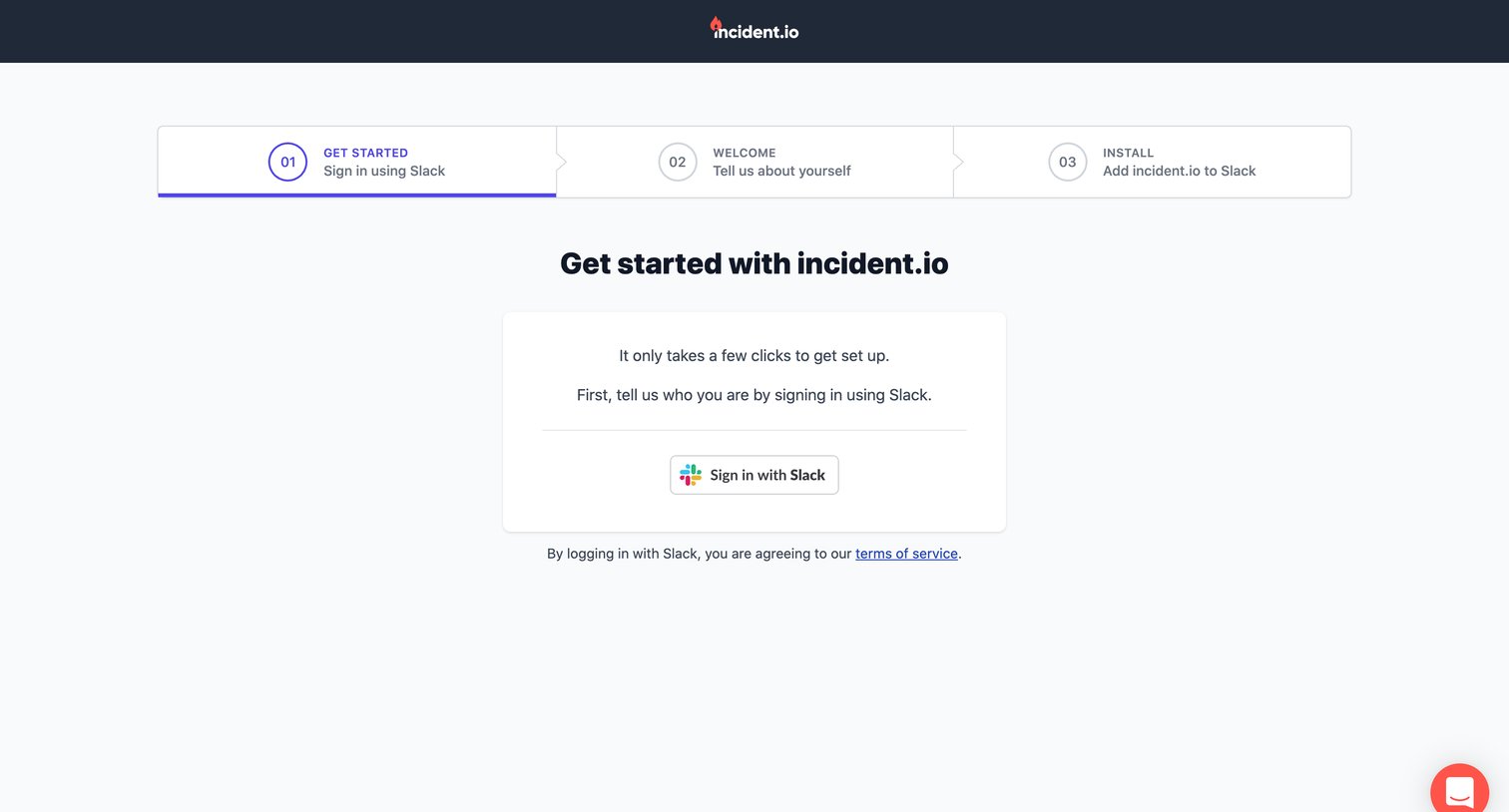 Incident - incident.io screen