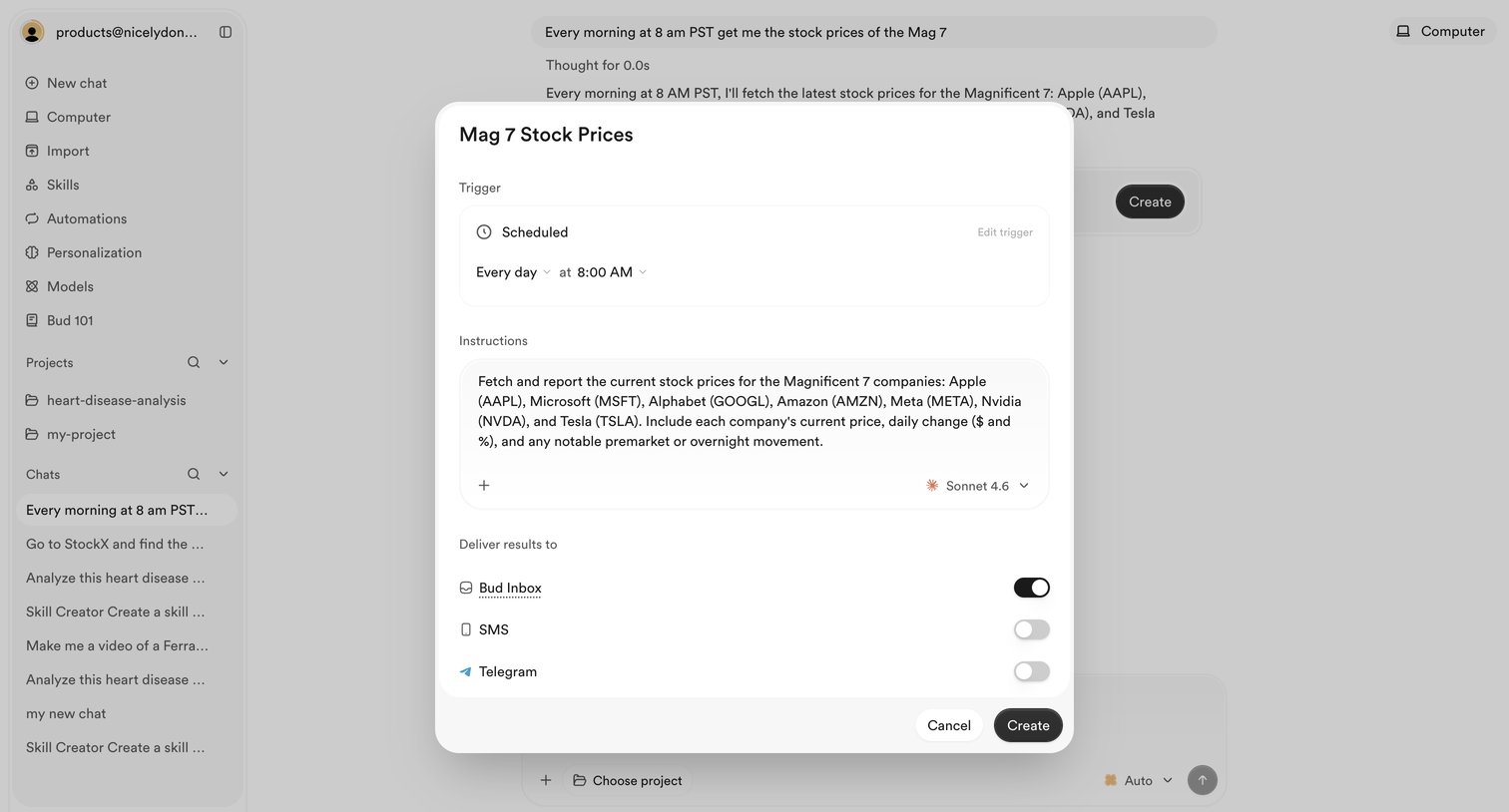 Bud - Bud | Your AI Worker screen
