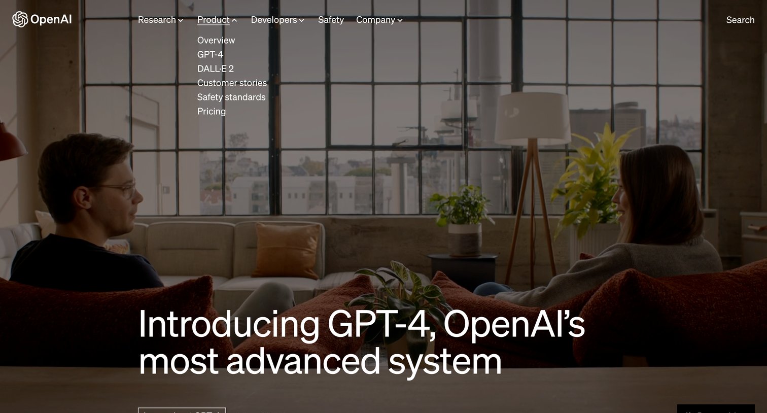 OpenAI screen