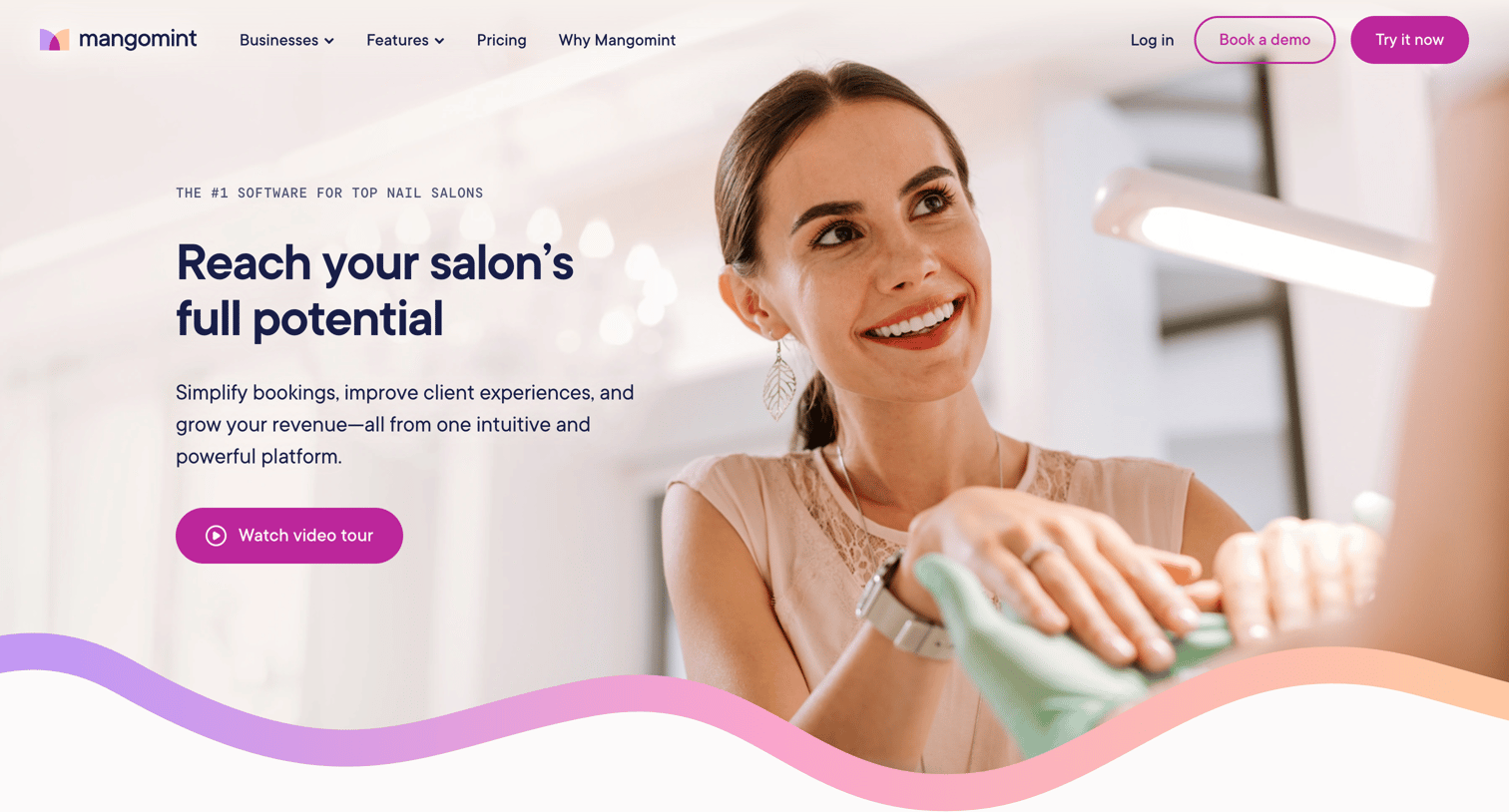 Mangomint - Highest-Rated Nail Salon Software | Mangomint screen