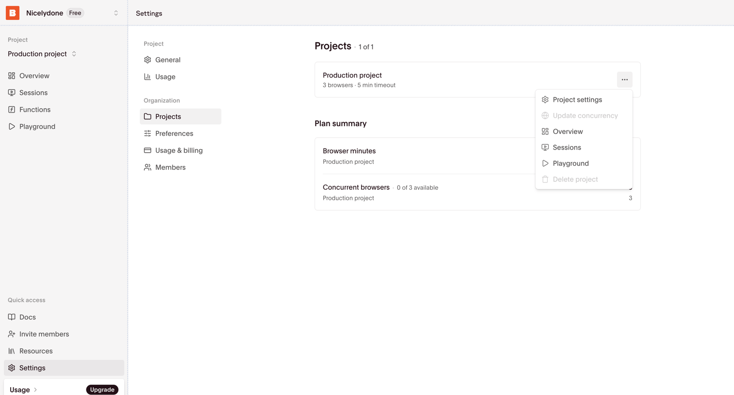 Browserbase - Browserbase - Headless Web Browser API screen