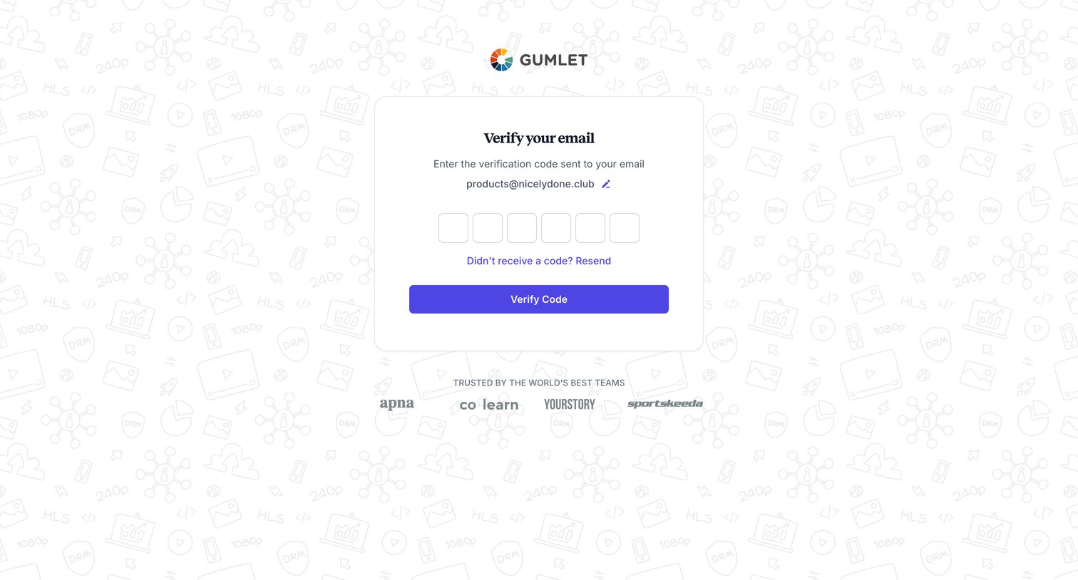 Gumlet - M2N77F4D6557P screen