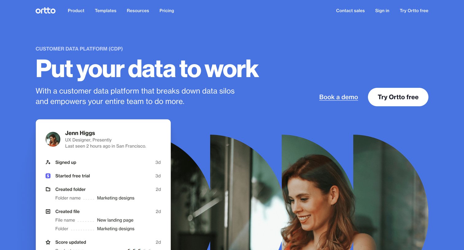 Ortto - Customer Data Platform CDP by Ortto screen