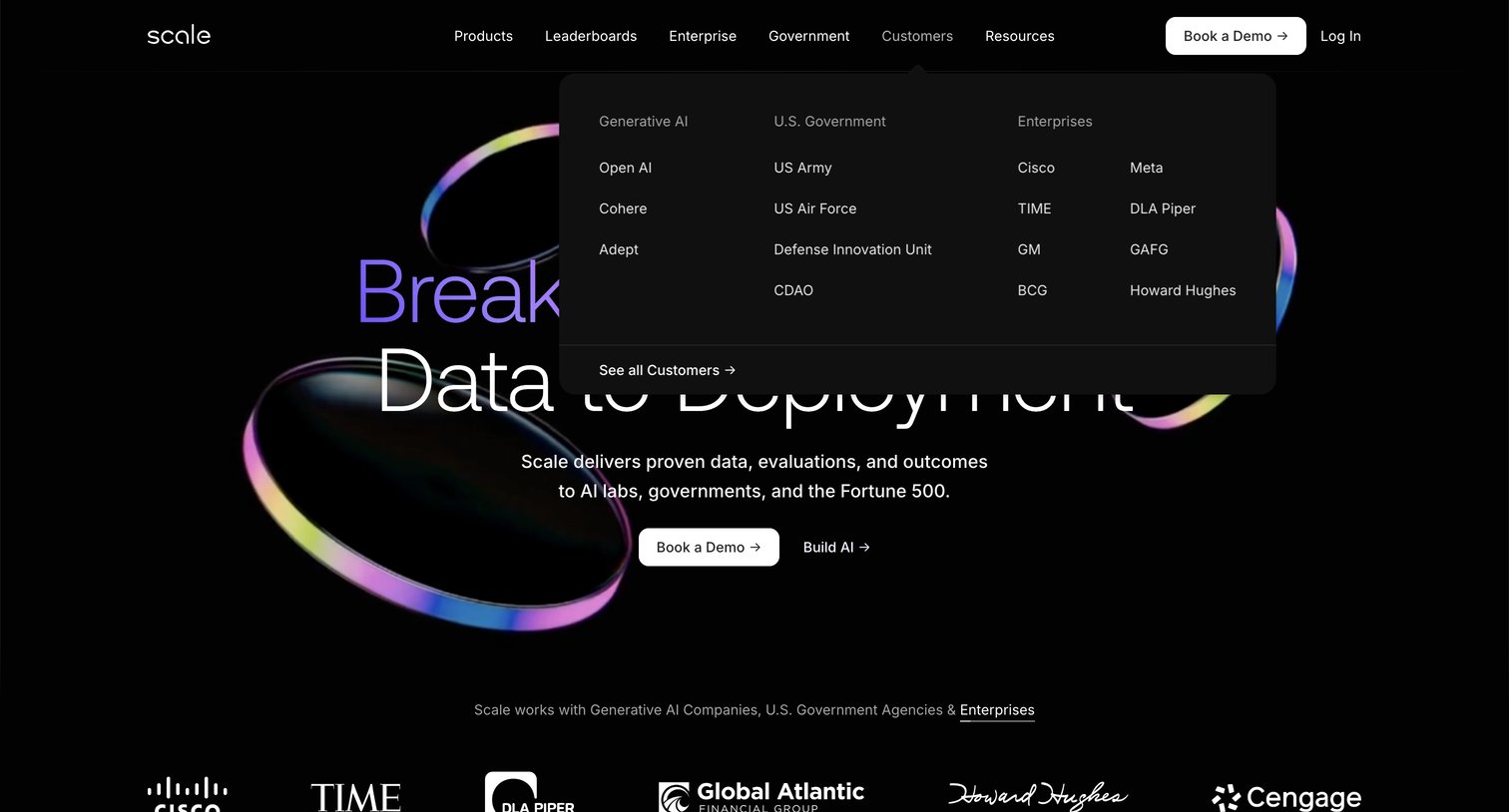Scale - Accelerate the Development of AI Applications Scale AI screen