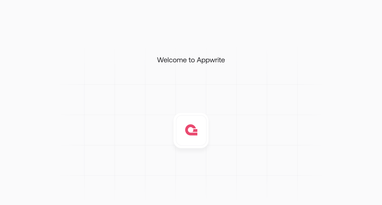 Appwrite - Create project - Appwrite screen
