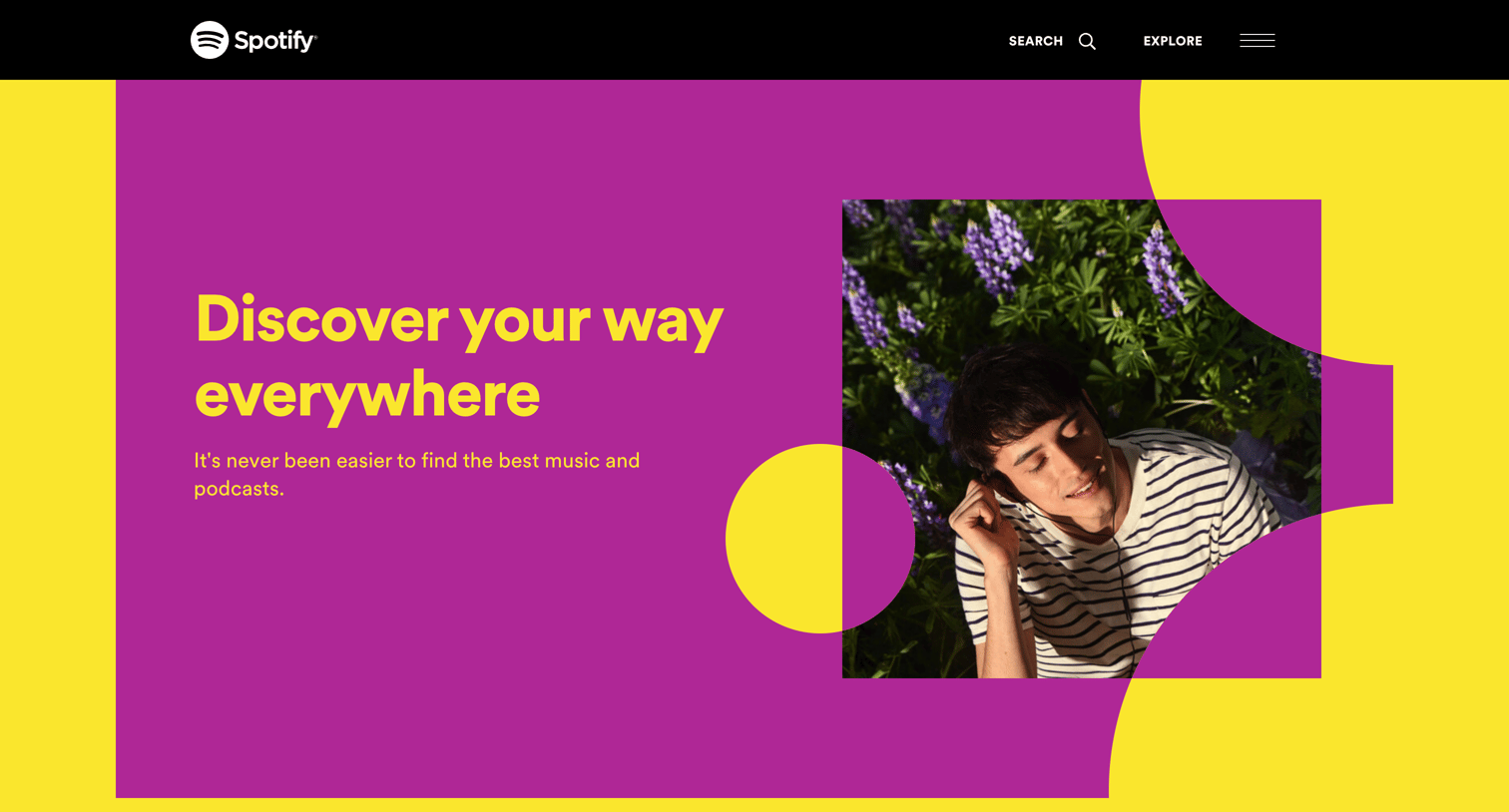 Spotify - Explore - Spotify screen