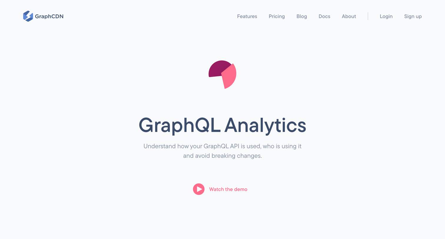 GraphCDN - GraphQL Analytics – GraphCDN screen