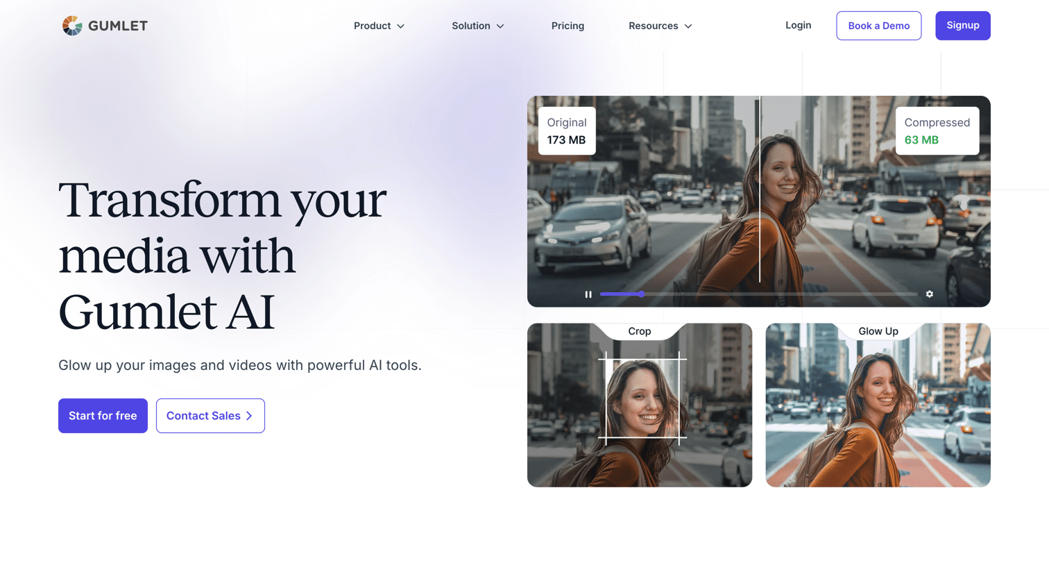 Gumlet - Gumlet AI screen