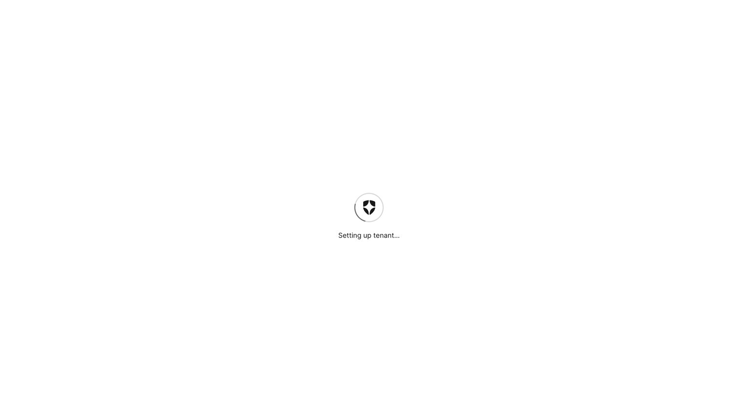 Auth0 - Welcome screen