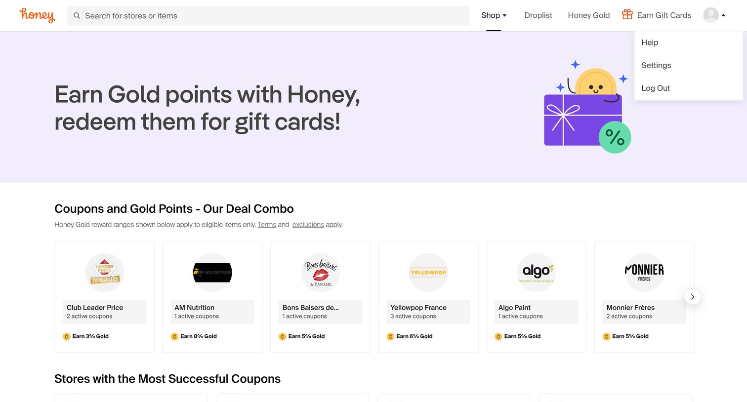 Honey - My Explore | Honey screen