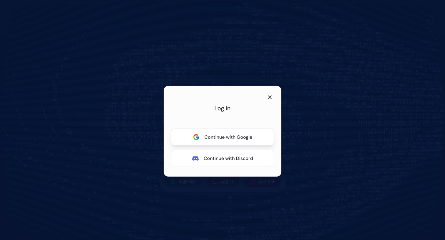 Midjourney screen