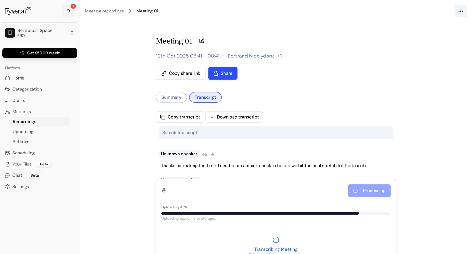 Fyxer - Fyxer AI screen