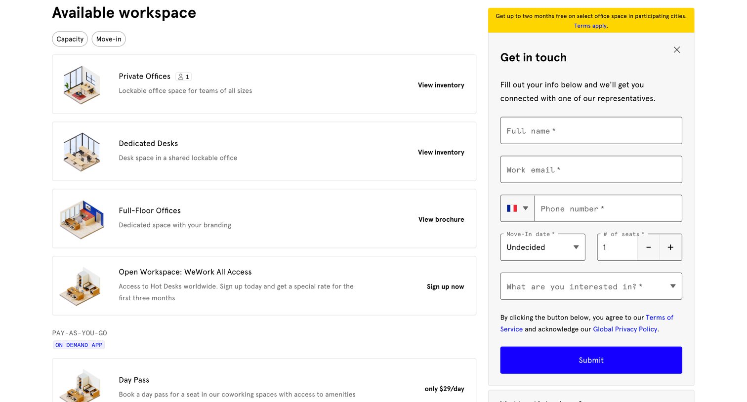 WeWork - 368 9th Ave - Coworking Space in Hudson Yards NYC | WeWork screen