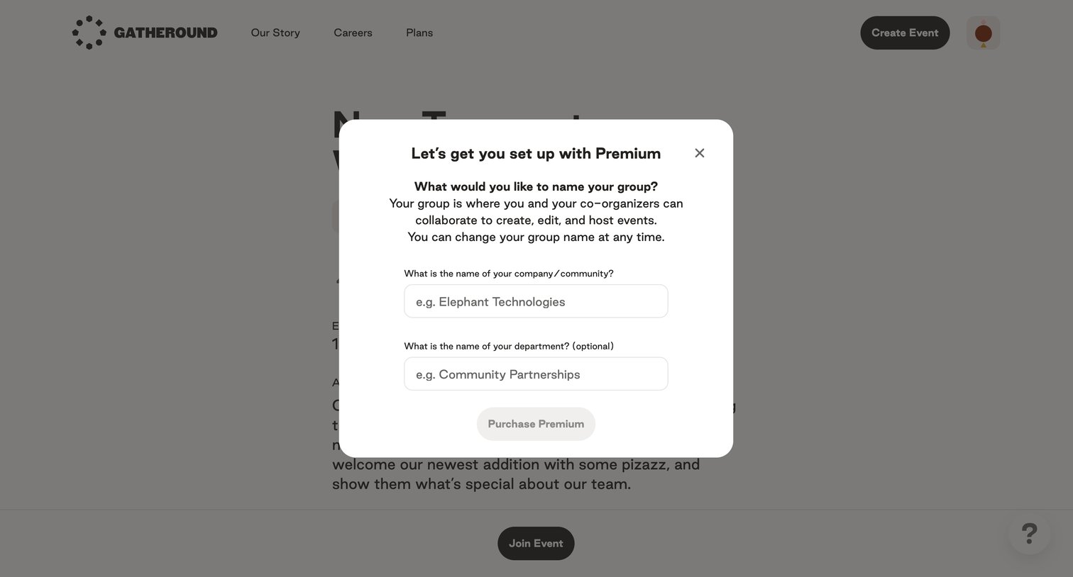 Gatheround - Gatheround — A better way to bring your people together screen