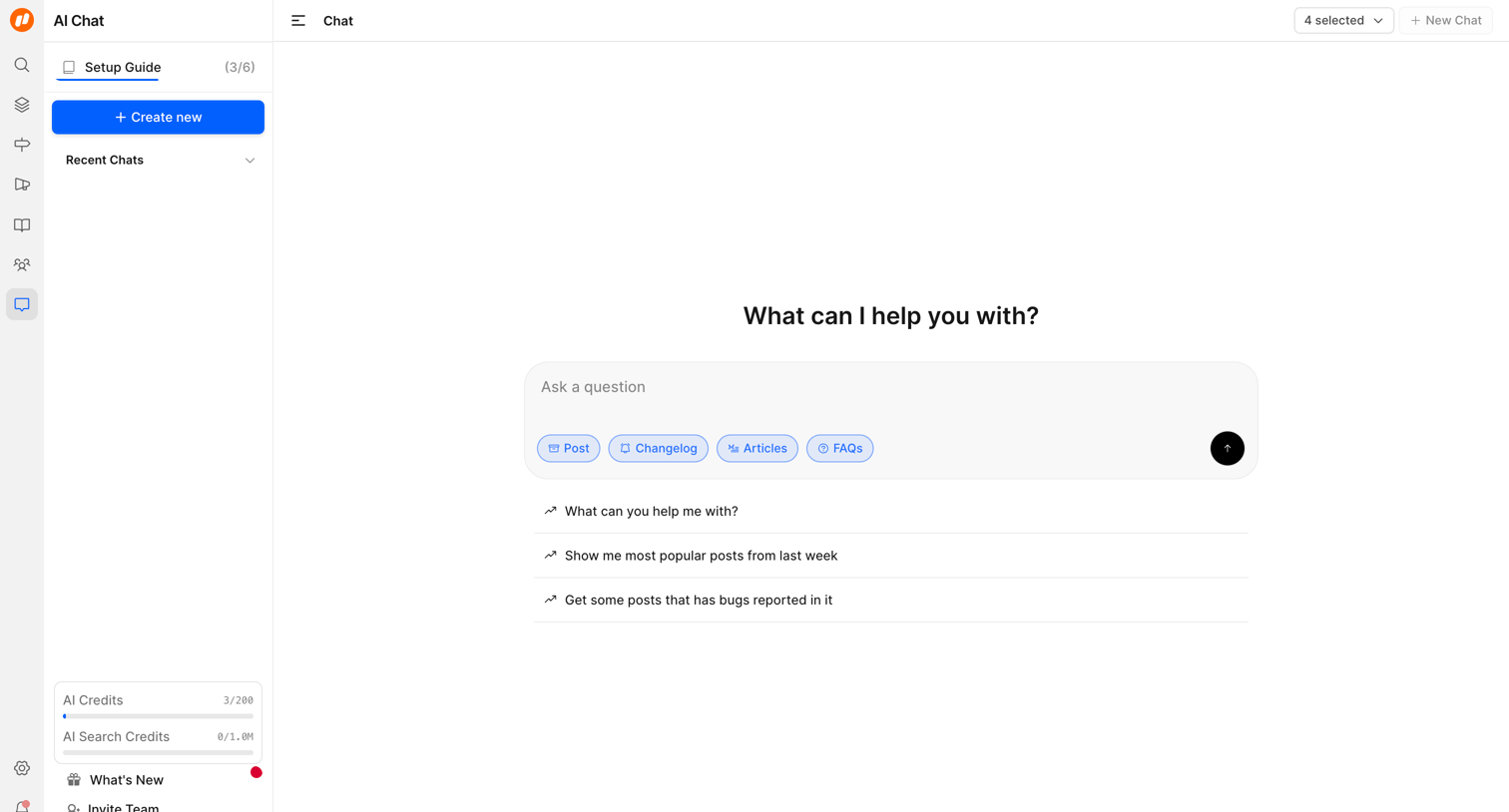 FeatureOS - Chat | Nicelydone screen