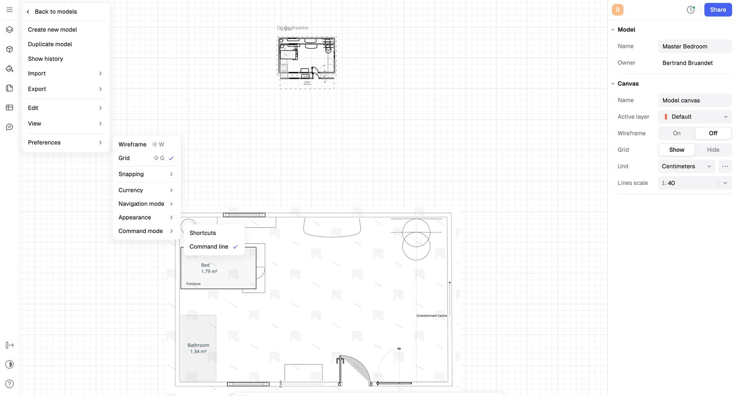 Rayon - Master Bedroom | Rayon screen