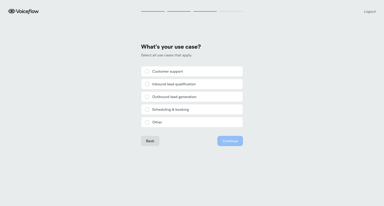 Voiceflow - Voiceflow | Creator screen