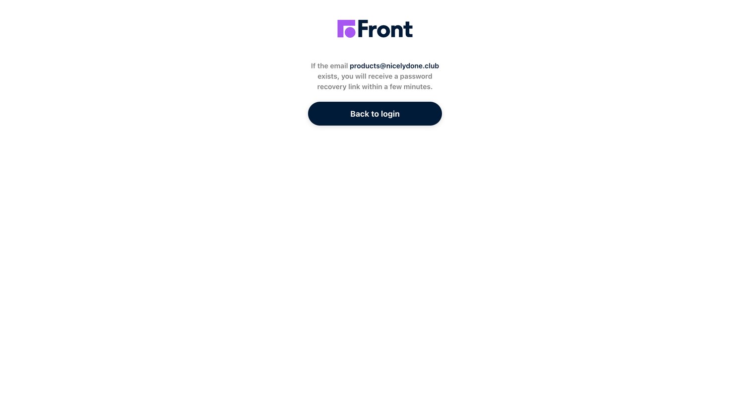 Front screen
