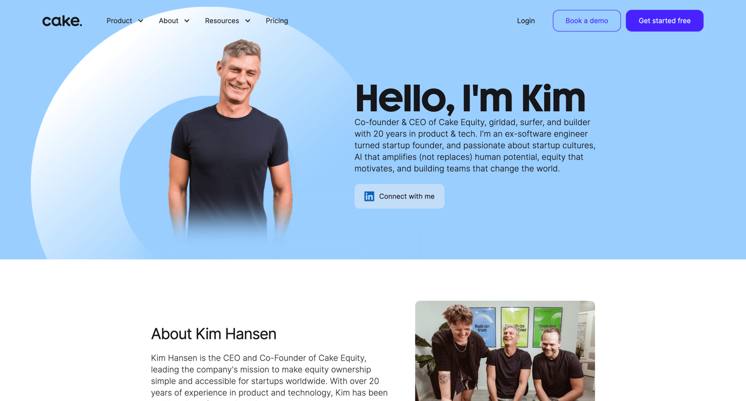 Cake - Kim Hansen screen