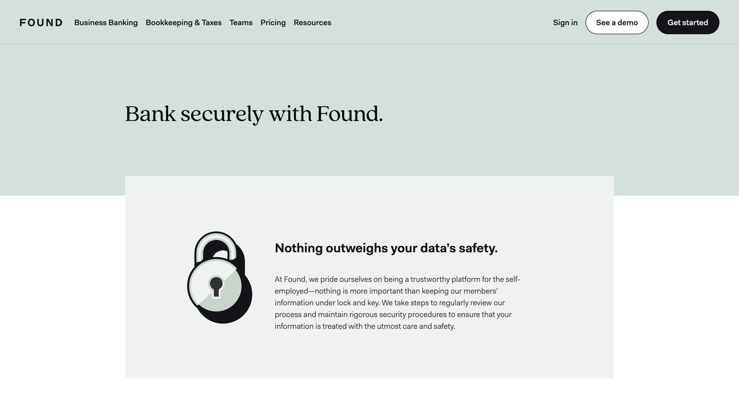 Found - Security screen