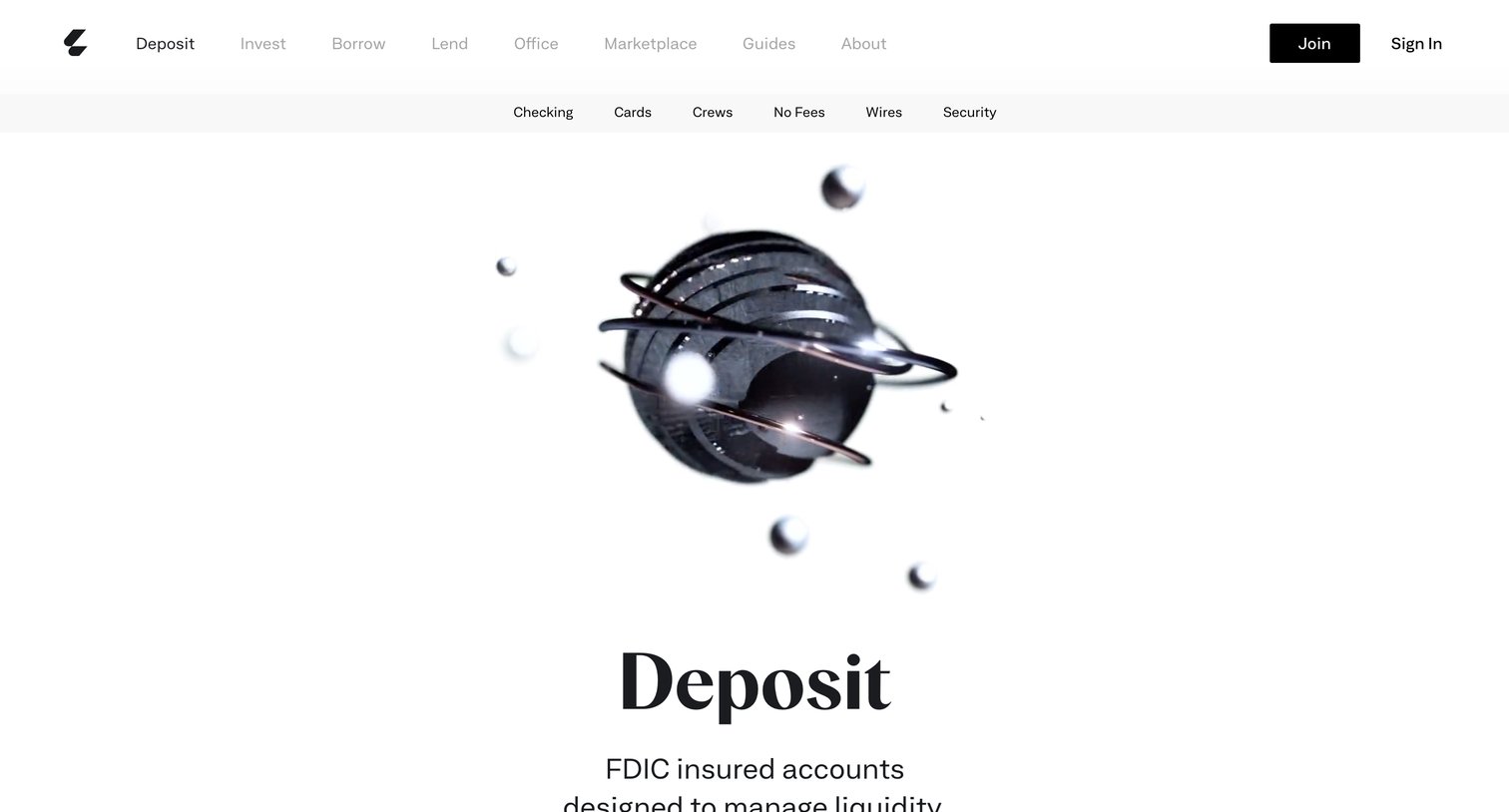 Letter - Deposit screen