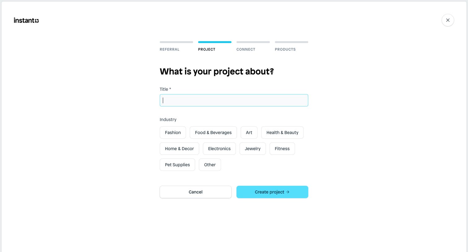 Instant - Instant Landing Page Builder for Shopify | Instant screen