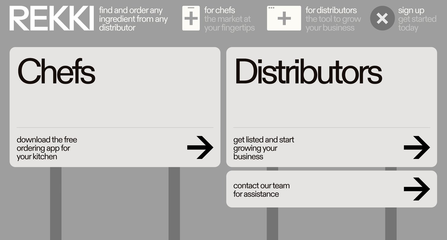 Rekki - REKKI – Reinventing Ordering for Chefs and Distributors screen