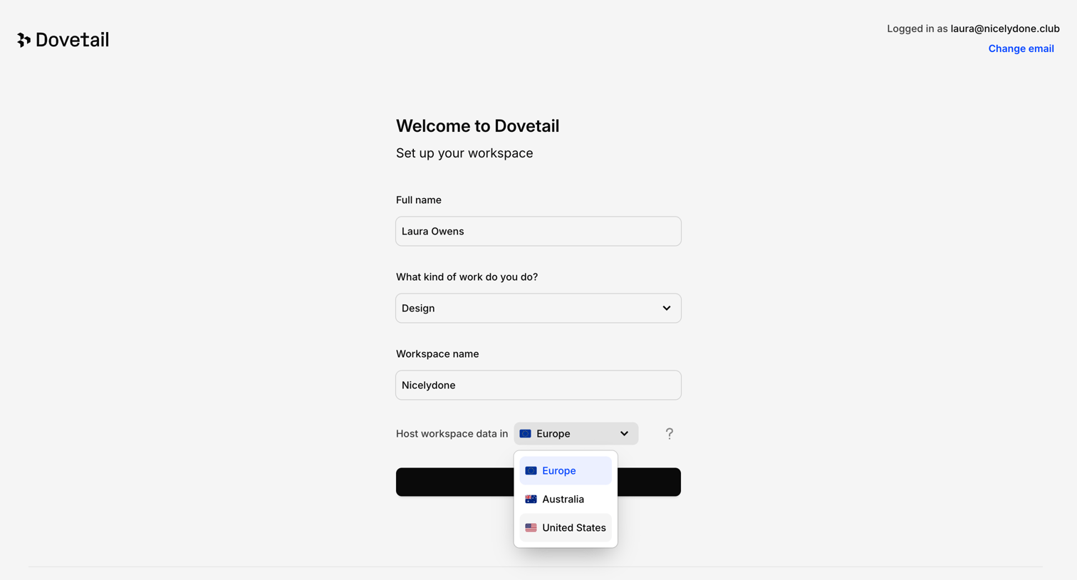 Your account – Dovetail from Dovetail
