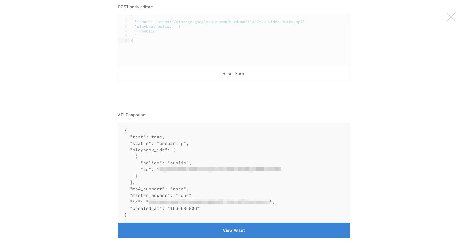 Mux - Video | Assets Mux screen