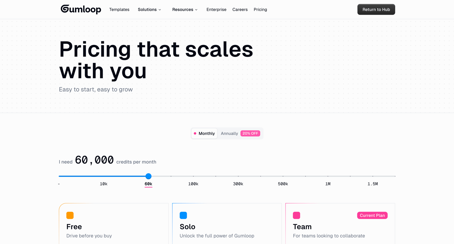 Gumloop | Pricing from Gumloop