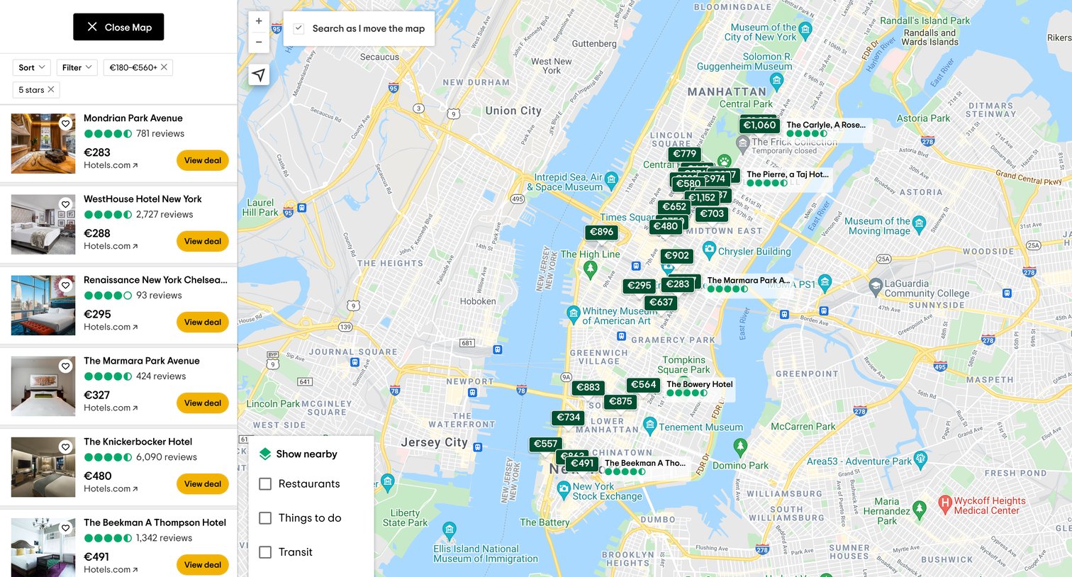 Tripadvisor - THE 10 BEST Hotels in New York City for 2021 from 84 - Tripadviso screen