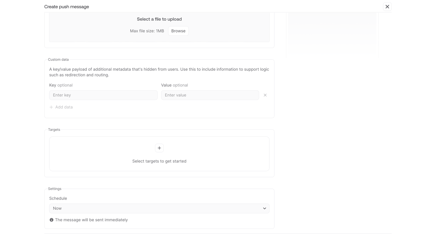 Appwrite - Messaging - Appwrite screen
