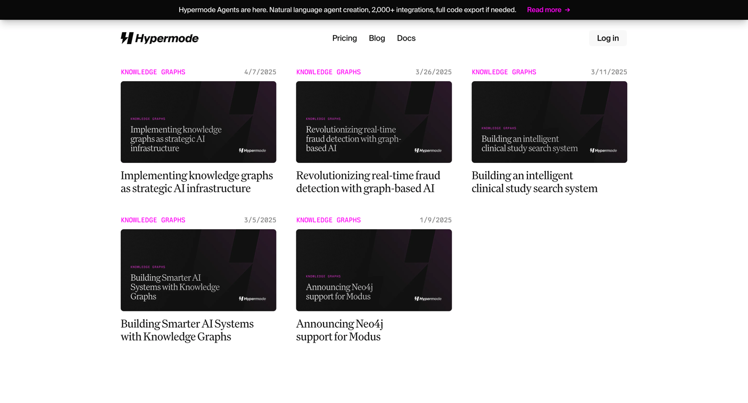 Hypermode - Hypermode – The AI development platform screen