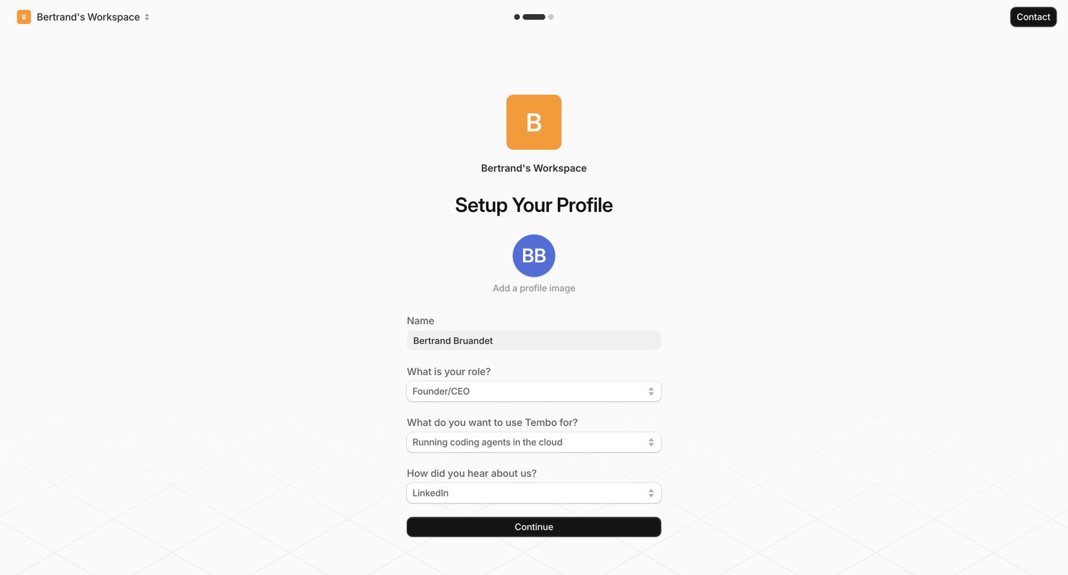 Profile — Tembo from Tembo