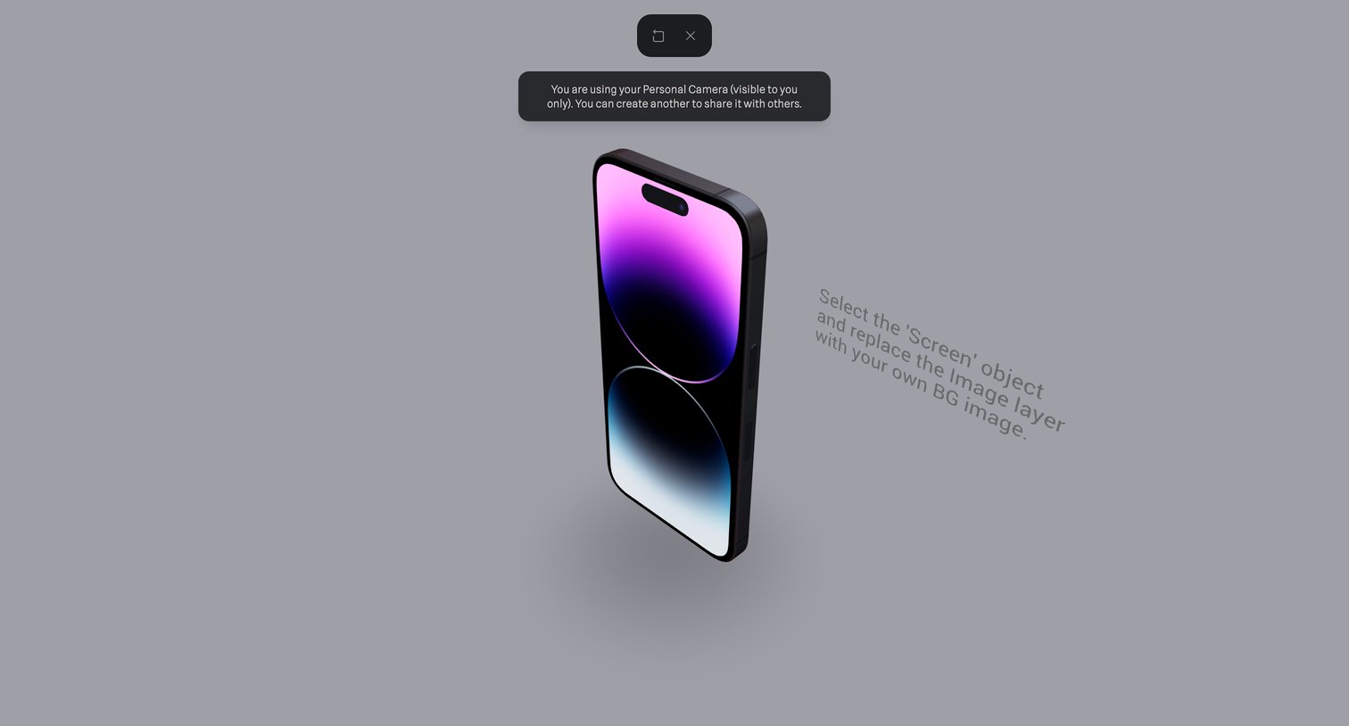 Spline - iPhone 14 Pro · Spline screen